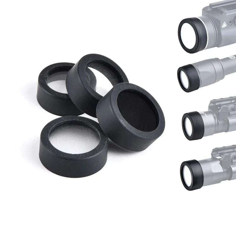 Protection tactique WADSN M300 M600 X300 X400V pour lampe de chasse LED, cache-lentille personnalisé 25,4 mm 28 mm 30 mm 26 mm