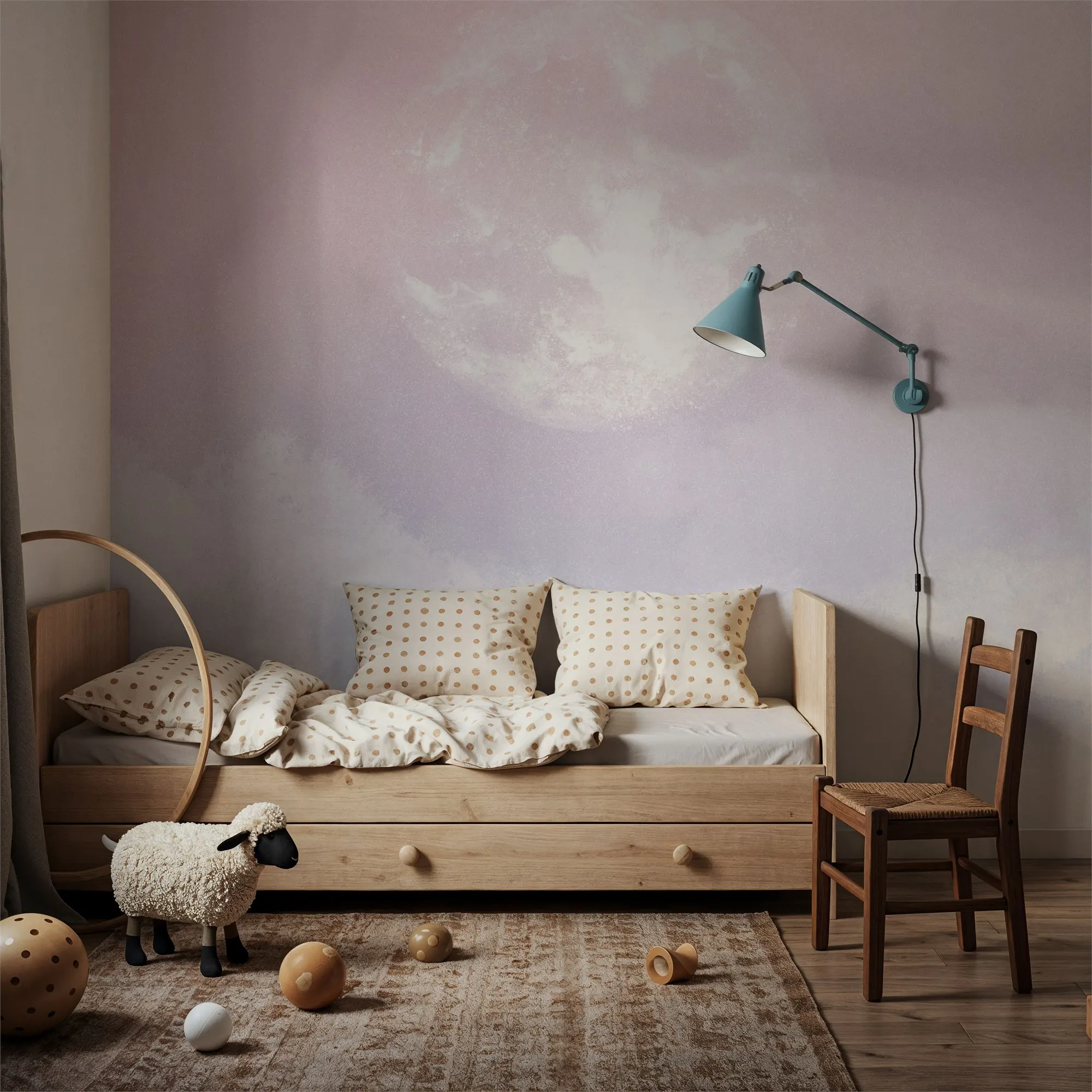 Custom Magic Moon Celestial Wallpaper Made to Measure Wall Mural