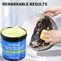 Stainless Steel Repair Paste - Heavy Duty Metal Polish for Kitchen Countertops,Ovens and Cookware-Easy to Apply,Effective Clean