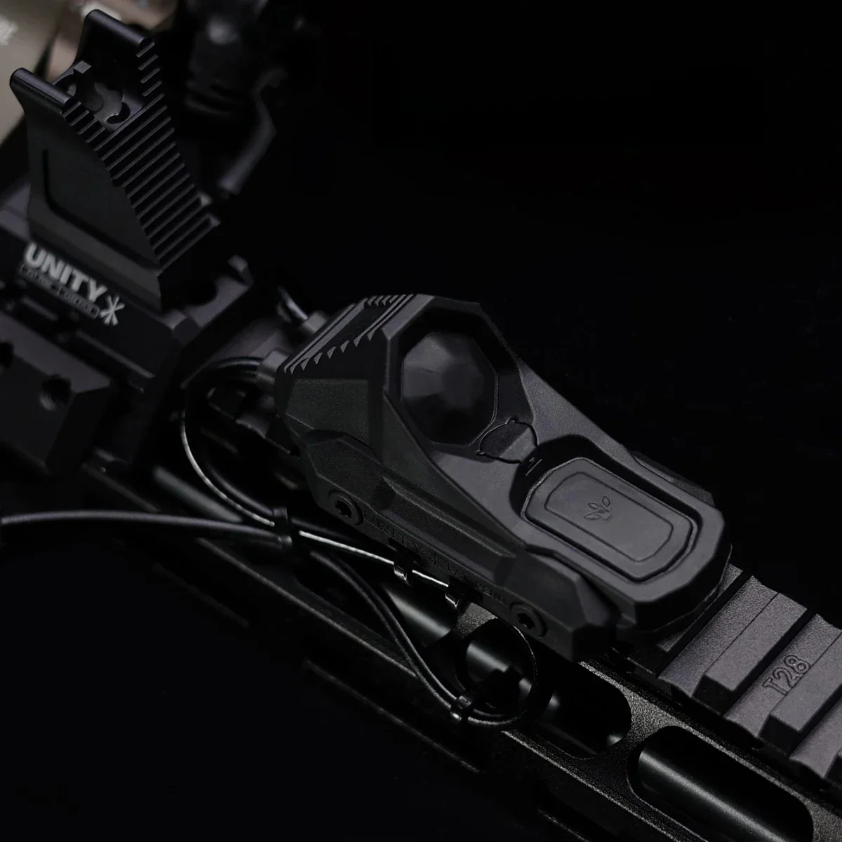 UNITY AXON – interrupteur de pression à double fonction, télécommande en ligne, lampe de poche PEQ NGAL Laser SureFire M300 M600 2.5 3.5, fiches de grue