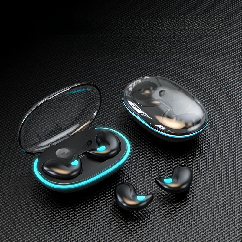 Écouteurs sans fil Bluetooth X55, oreillettes, crochets d'oreille, basse, réduction du bruit, HiFi, stéréo, sauna, nouveau