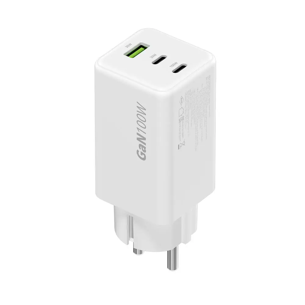 [Time Sale] Jujiao 100W Pps Type C Gan (Grounded Type) 3-Port Laptop Cellphone Super Fast Multi Charger 썸네일 5