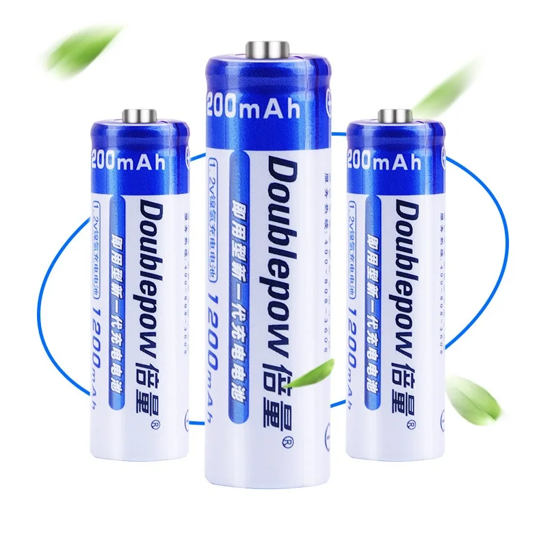 5-15PCS 1.2V AA 1200mAh Ni-MH 1.2A Rechargeable Battery AA For Temperature Gun Remote Control Mouse Toy Batteries