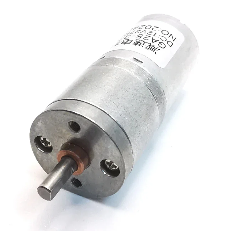 JGA25-370 Getriebemotor DC-Motor 6V 12V 24V Elektrischer Getriebemotor mit hohem Drehmoment 5/10/15/30/60/100/150/200/300/400/500/1000/1200 U/min