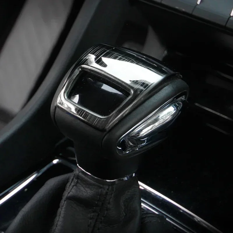 Pokrywa gałki zmiany biegów centralnego sterowania samochodu cekinowe wykończenie dla Skoda 2017-2024 Kodiaq 2019-2024 Kodiaq GT akcesoria wewnętrzne — zdjęcie 2