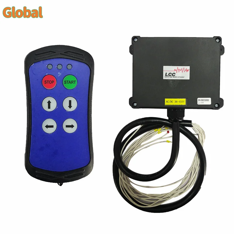 

A400 4 buttons Industrial Wireless Radio Crane Remote Control switches winches Hoist track Crane Lift Controller