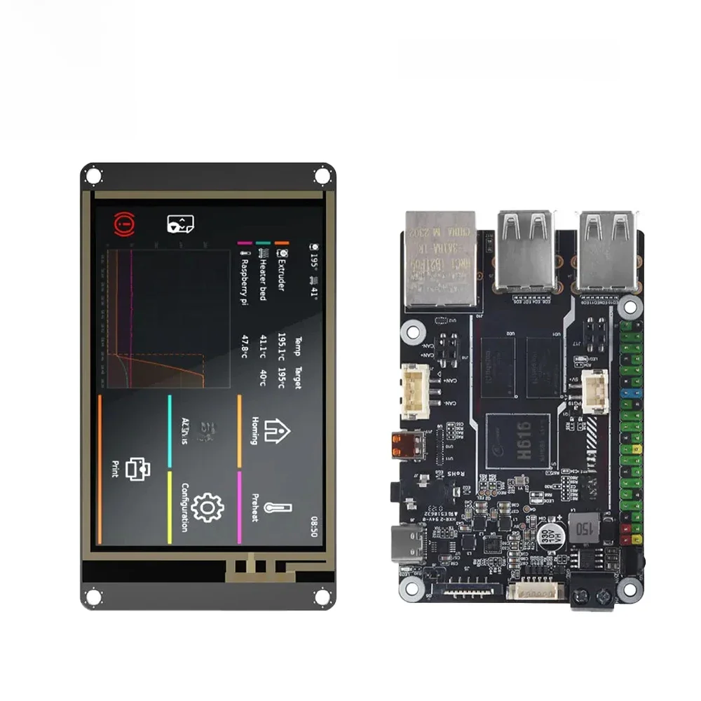 BIGTREETECH TFT35 SPI V2.1 Ekran dotykowy 3,5 cala Wyświetlacz IO2CAN Drukarka 3D PI V1.2 Dla BTT Manta M8P M4P Płyta CB1 Klipper Board — zdjęcie 2