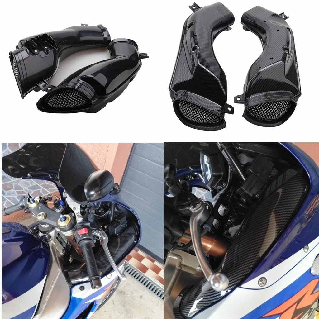 Motorfiets Air Intake Tube Duct Cover Kuip Voor Suzuki GSXR600 Gsxr 600 750 2001 2002 2003 GSXR1000 1000 2001 2002 k1 K2 - afbeelding 2