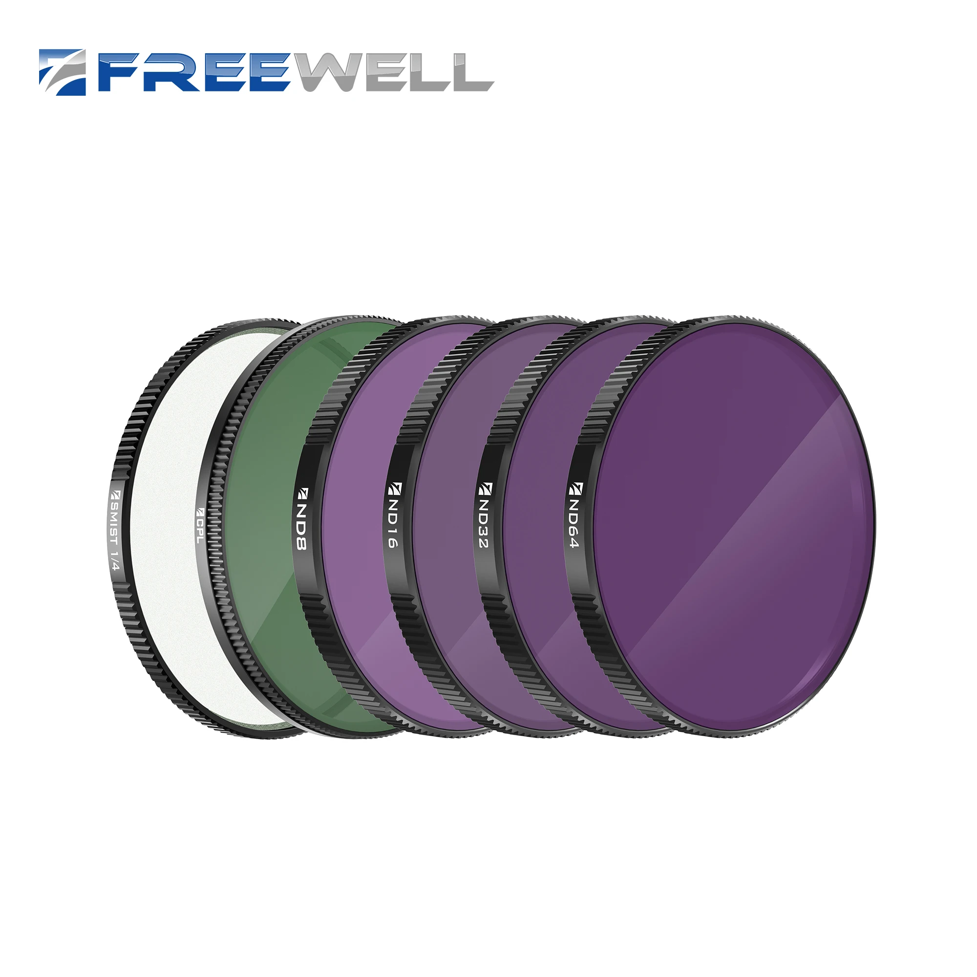 Freewell Sherpa Series Lens Filter ND8, ND16, ND32, ND64, CPL, SMIST 1/4 works only with Freewell 2.0 Lenses