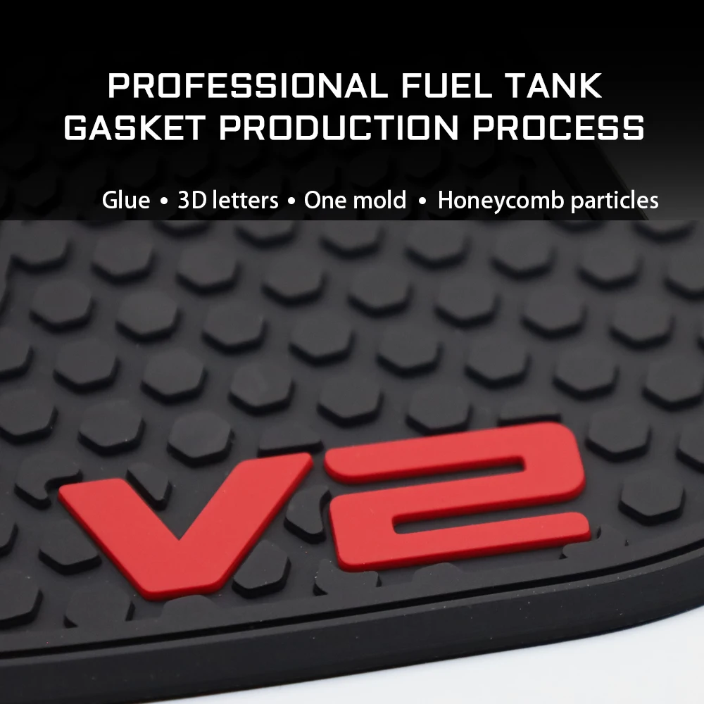 두카티 파니갈레 V2 / 스트리트파이터 V2 오토바이 연료 탱크 액세서리 방수 사이드 연료 탱크 패드 NWE 2025 논슬립 탱크 패드