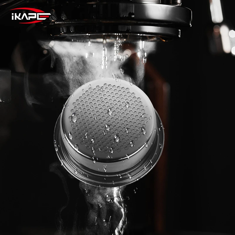 

IKAPE Precision High Extraction Coffee Filter -Beehive, Basket Stainless Steel Espresso Filter Basket for Bottomless Portafilter