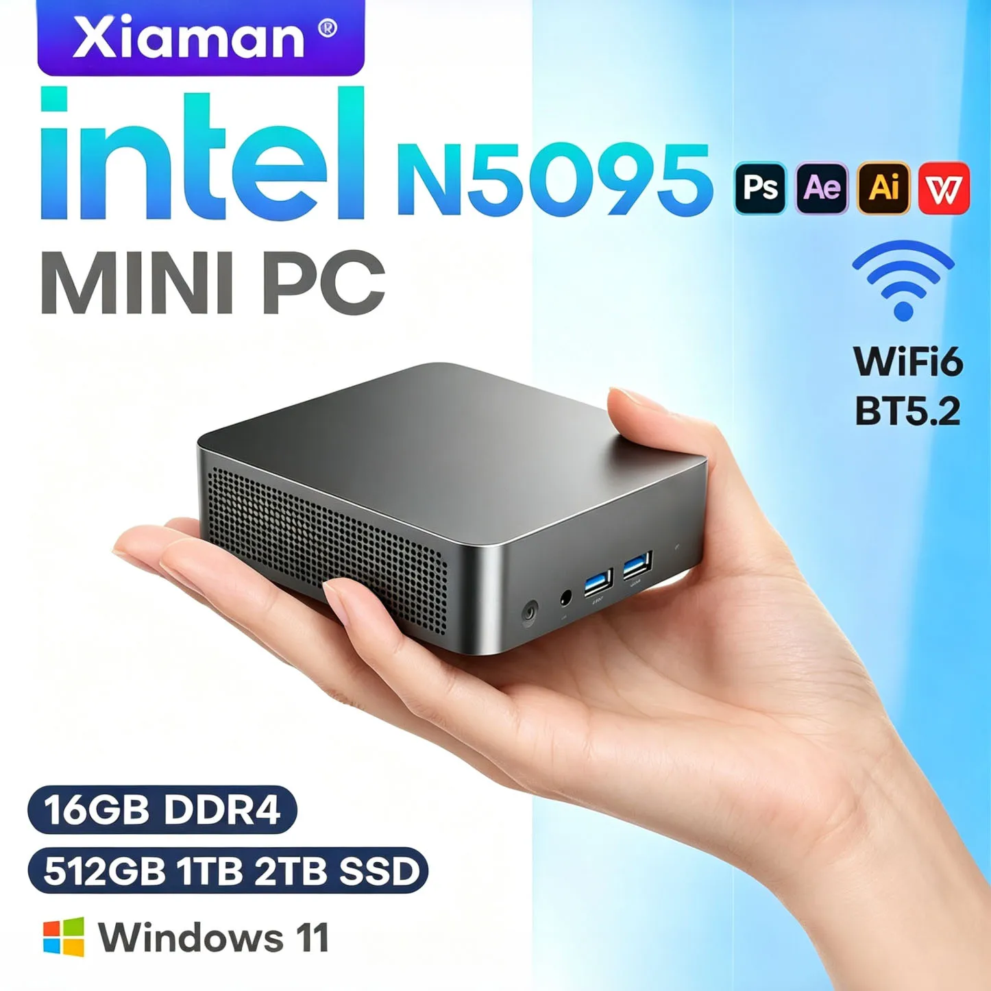 Mini PC Intel Celeron 16GB 1TB