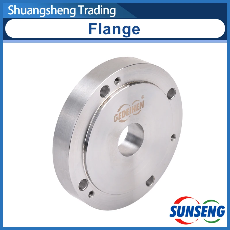 Flange para Eixo de 125 mm ao Mandril de Ação Única da Maxila K72 4