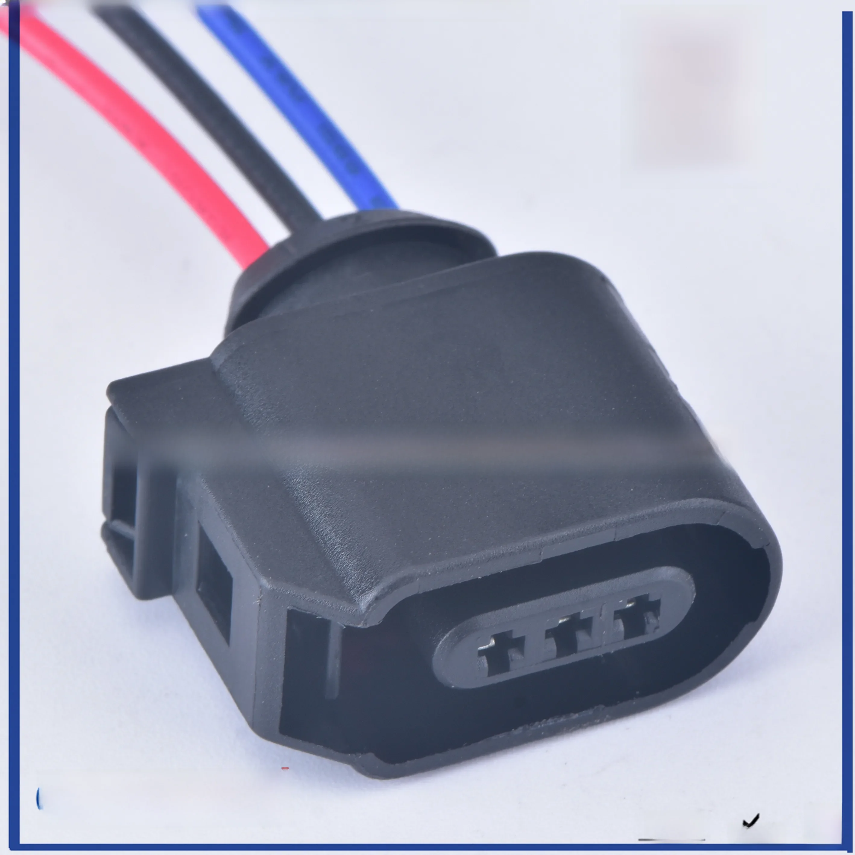 Connecteur étanche automobile 8L0973703 (8L0 973 703) avec fils, prise de réglage d'arbre à cames femelle 3 broches 1,5 mm