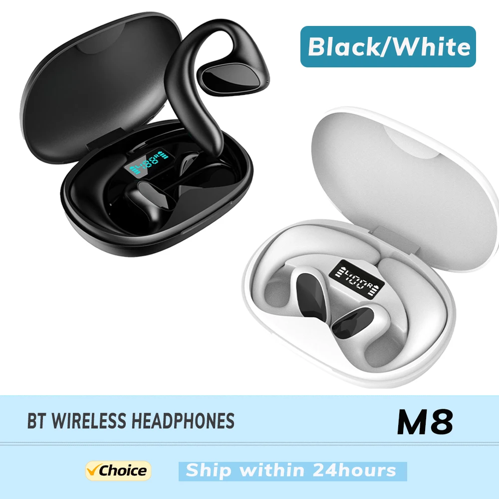 M8 Intelligent Translation Headphones 144 Mandarin Translation Machine TWS Wireless Bluetooth Headphones with Noise Reduction