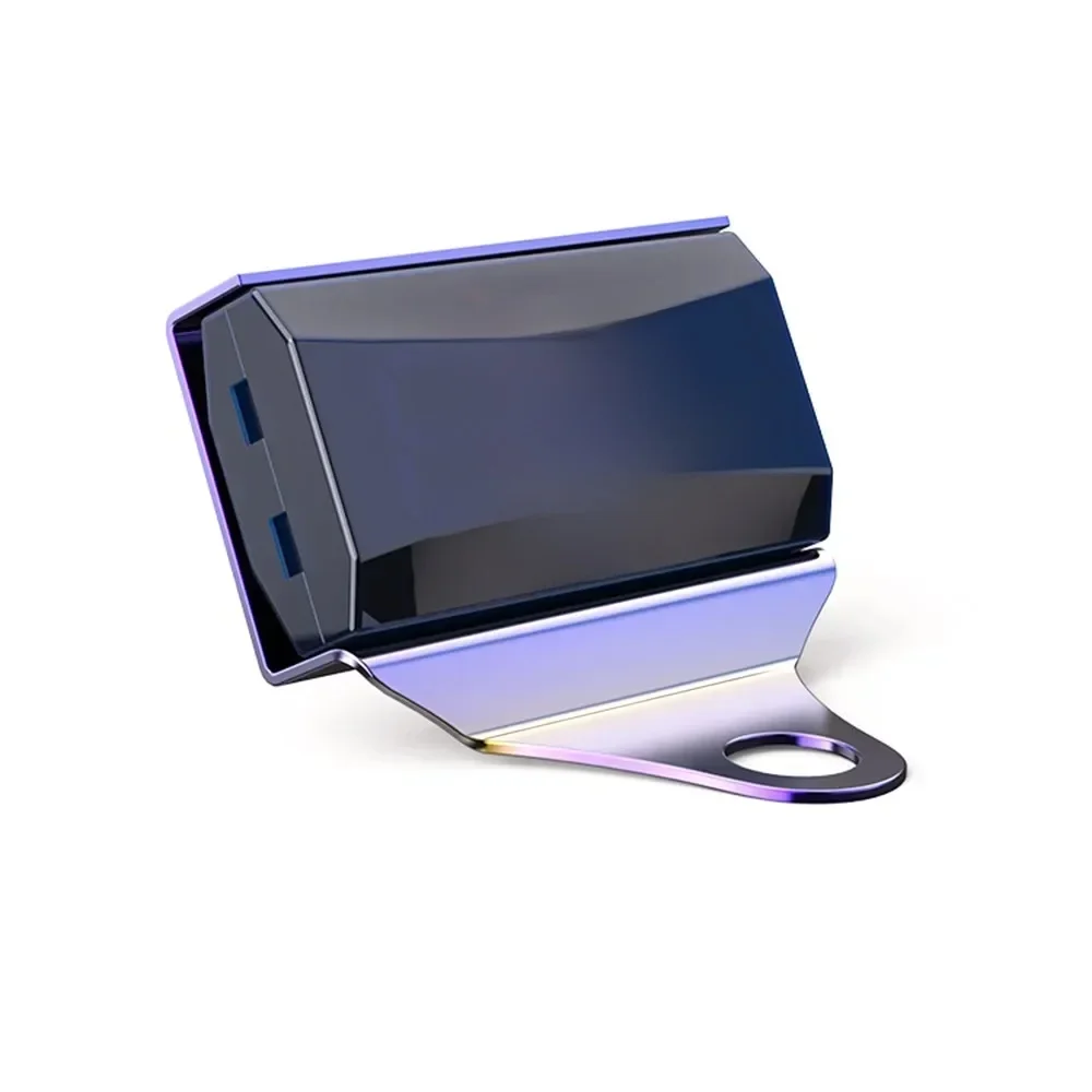 Voltmètre numérique pour moto DC 10-150V, affichage LED, testeur de tension étanche, jauge de moniteur de batterie avec support