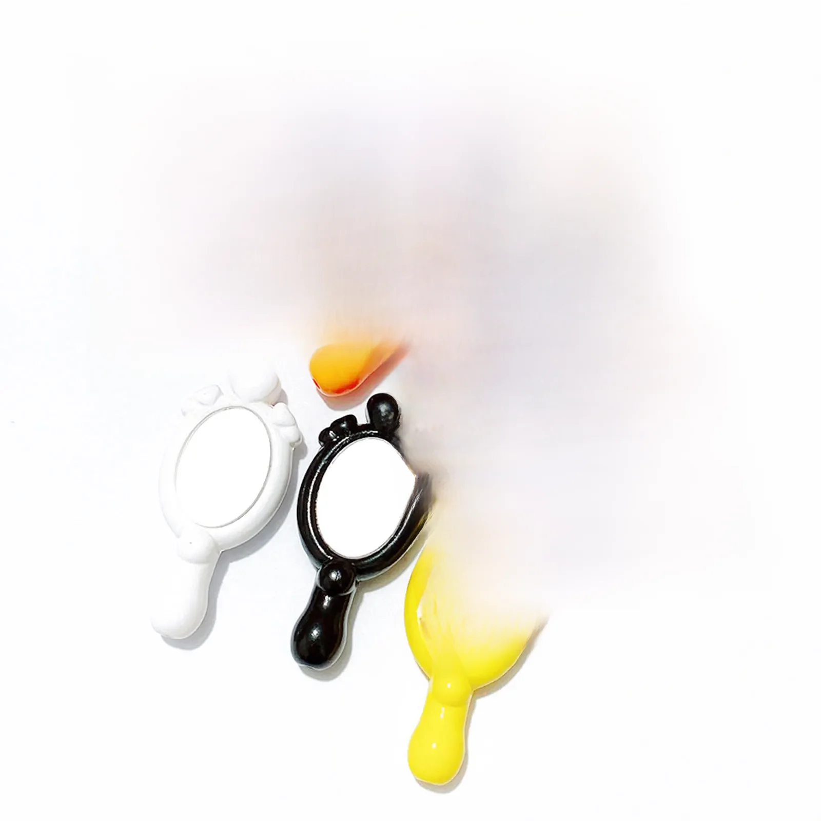 Ręczne magiczne lustro kosmetyczne Kawaii koraliki do tworzenia biżuterii DIY rzemiosło dekoracyjne naszyjnik łańcuszek do telefonu koralikowe akcesoria do długopisów — zdjęcie 2