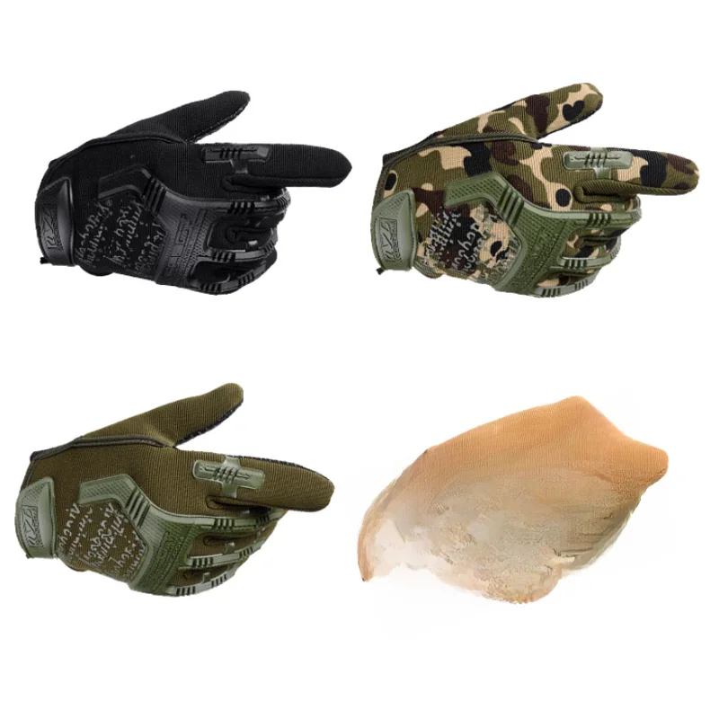 AliExpress Tactical Military Gloves Paintball Airsoft Shot Soldier Combat Police Anti-Skid Bicycle Full Finger