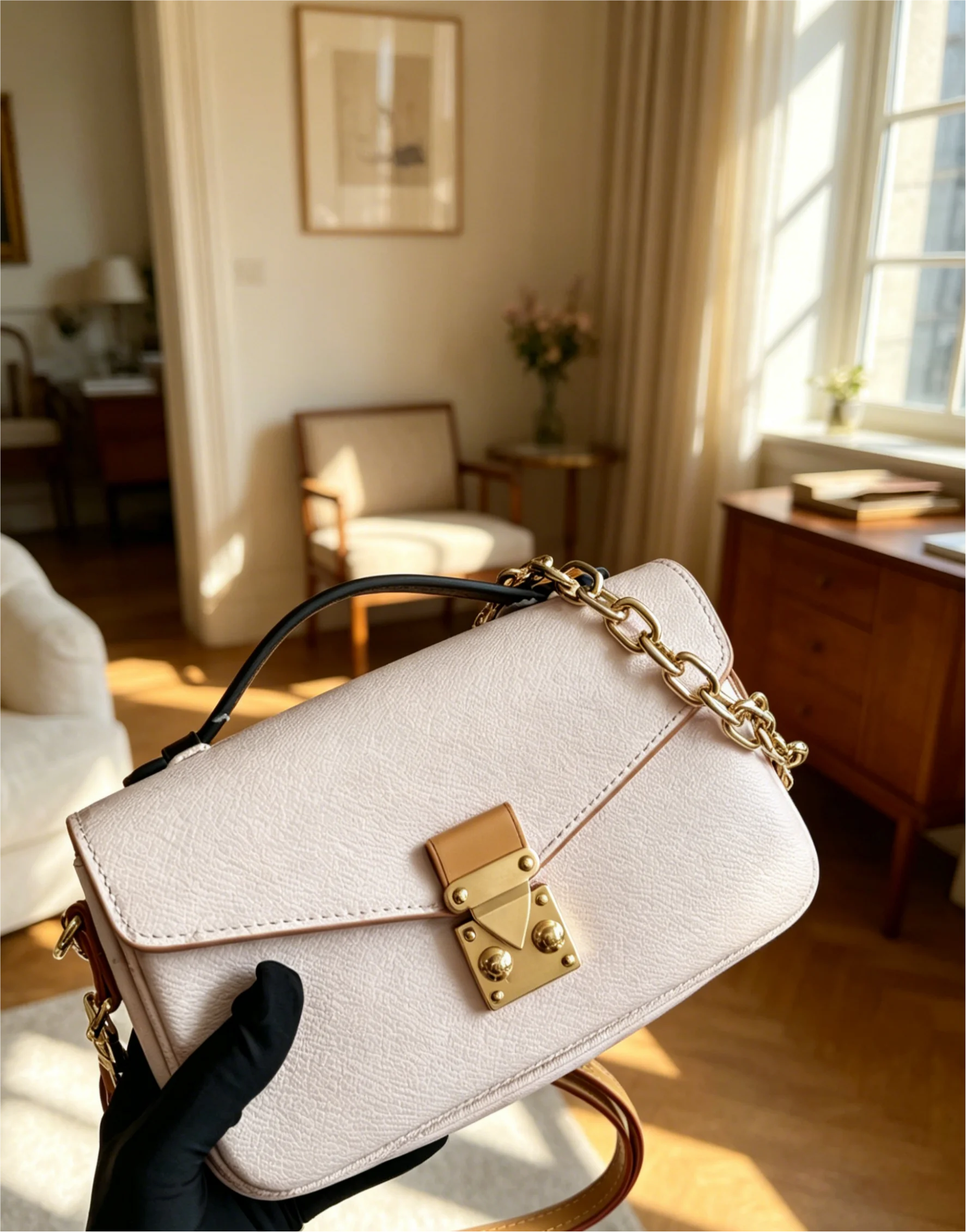 

2026 Size: 21x13 cm no box New Model Versatile and Fashionable PU Leather Bag - Durable,High-Quality and Affordable
