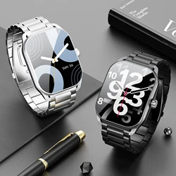 Karchilor 2024 relojes inteligentes para hombres pantalla curva de 2,01 pulgadas llamada Bluetooth IP68 deportes y fitness reloj inteligente resistente al agua