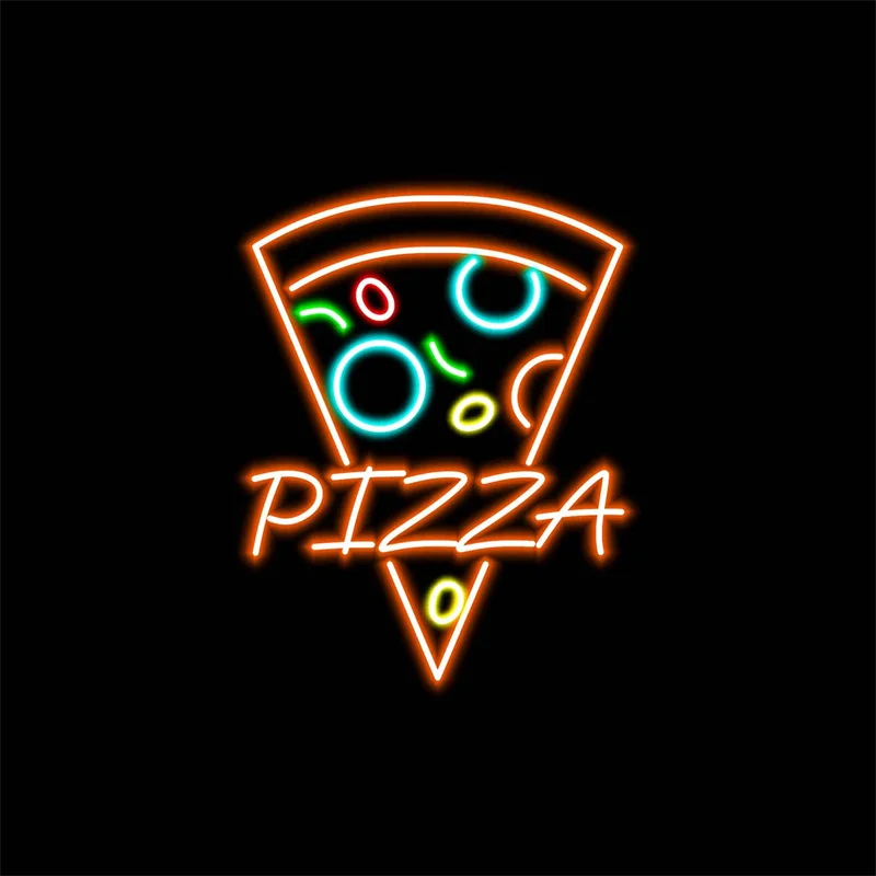 

Pizza Slice Led Neon Sign, Custom Neon Pizza Sign , Led Sign for Restaurant, Custom Colorful Signboard for Shop Store Bar