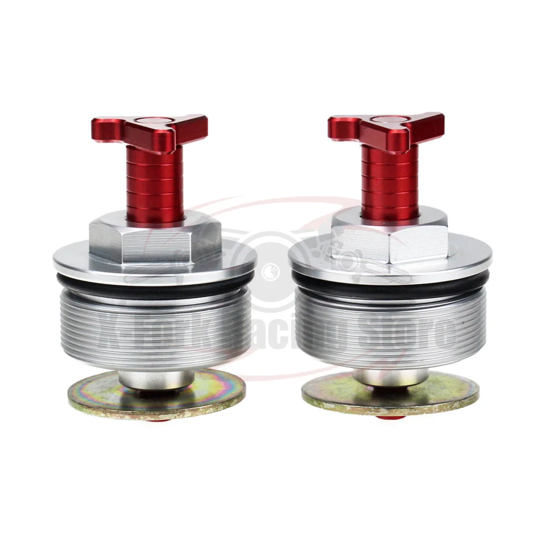 Preload Fork Caps For Honda XRV750 Africa Twin 1990-1995 XRV650 Africa Twin  XL1000 Varadero Front Tube Fork Bolts Pair