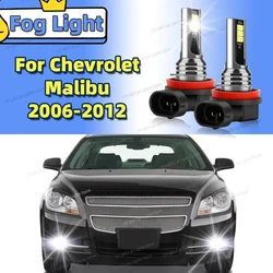2pcs LED Front Fog Lamp Car Light Blub For Chevrolet Malibu 2006 2007 2008 2009 2010 2011 2012 Auto Accessories Plug and Play