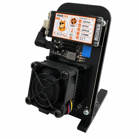 DX01 60MH/s Dogecoin Mining Rig 18W Ultra Low Power Compact Crypto Miner