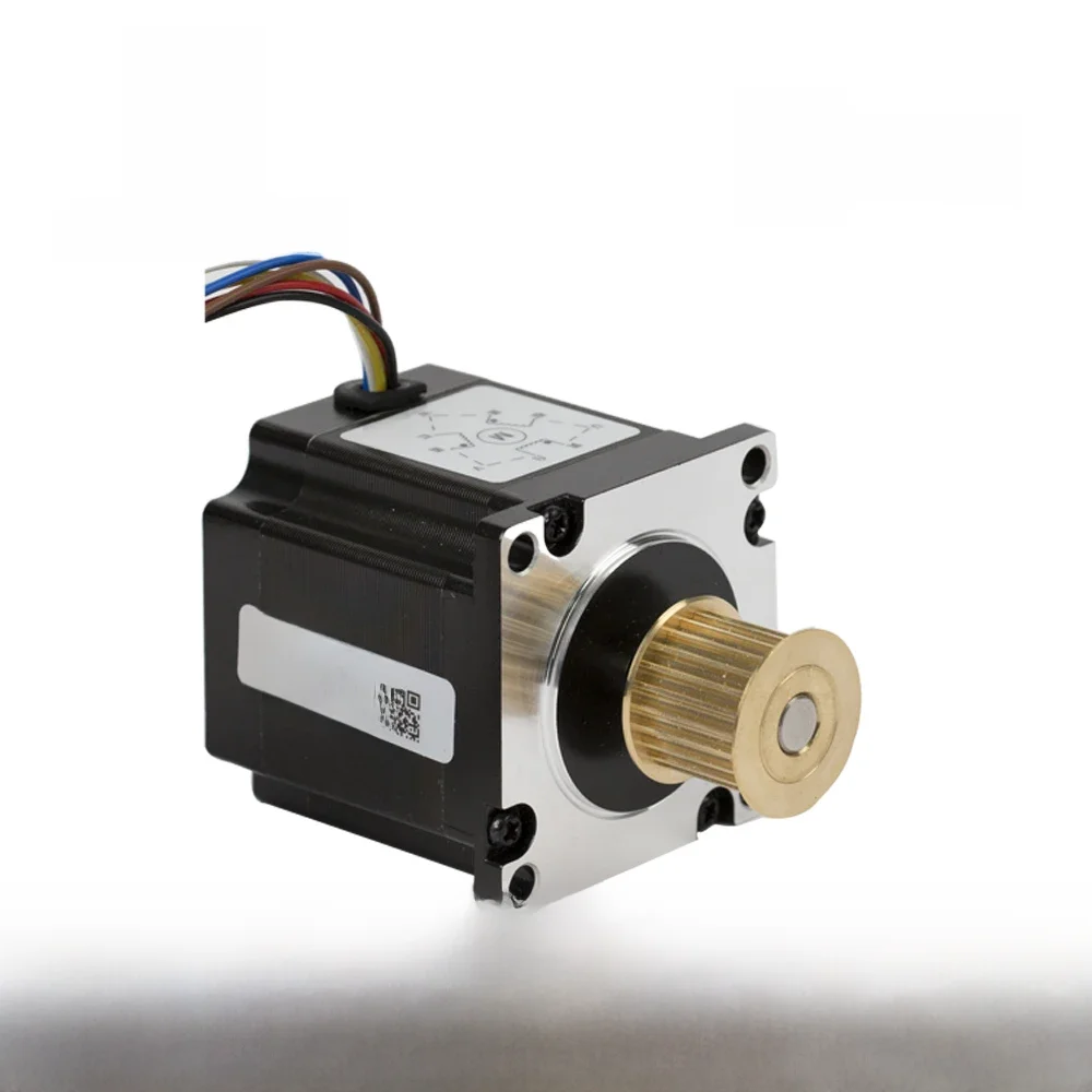 Leadshine Nema 23 silnik krokowy 3 fazy 57mm 90Ncm 3.5A silnik krokowy (573S09) z przekładnią 4-kabel przewodzący do drukarki 3D CNC XYZ — zdjęcie 2
