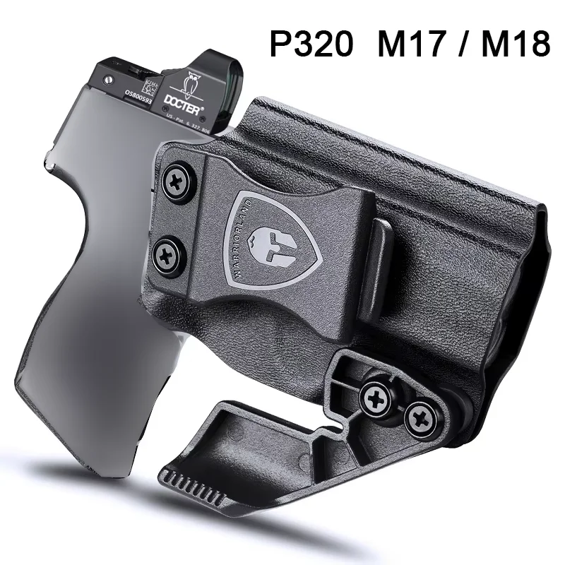 Only Fits Sig Sugar P320 M18/M17 Full size Compact/ Carry,IWB Kydex Holster with Claw,Outdoor Cases Warriorland Right hand