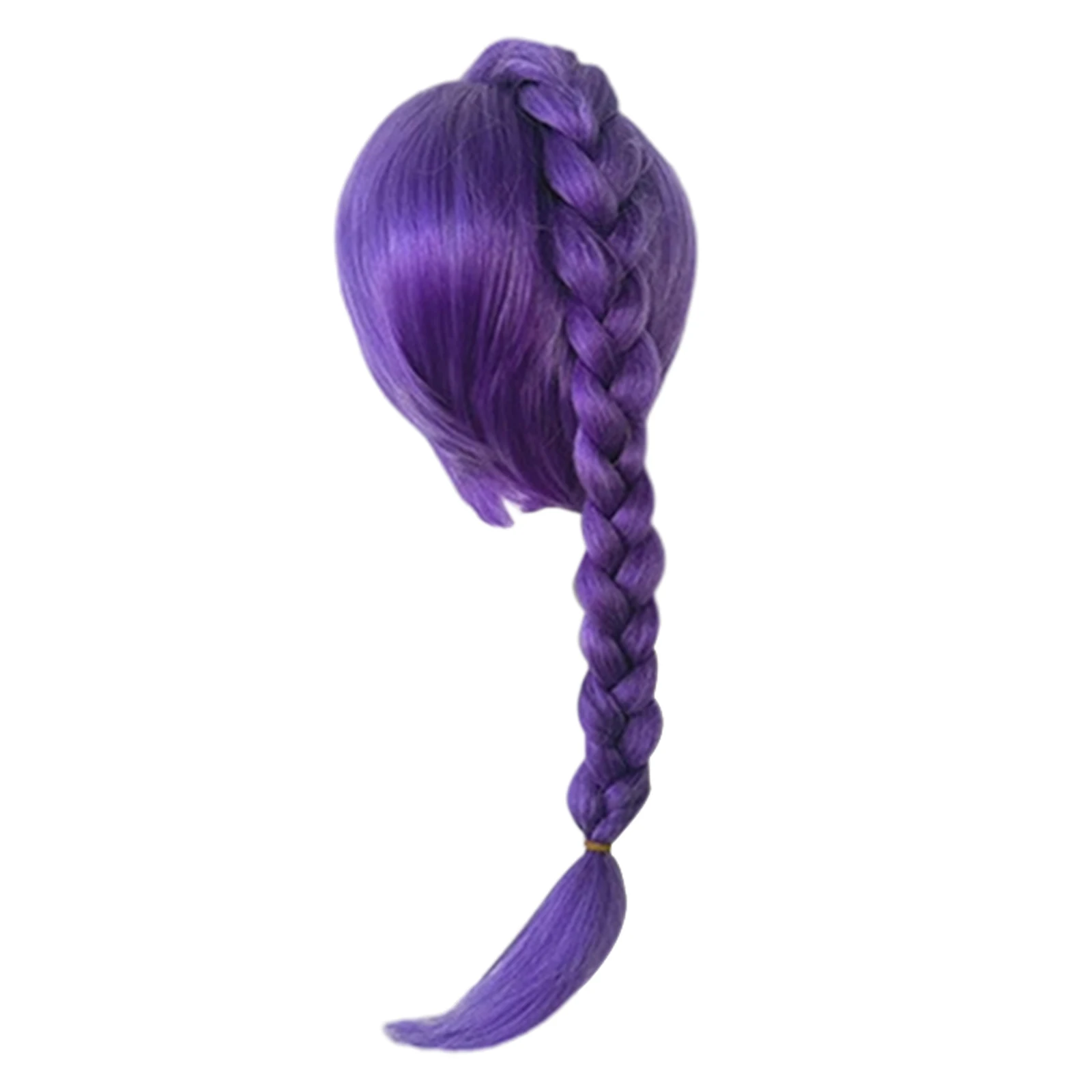 33,5 pollici Kid Anime Kpop Demon Hunters Parrucche Cosplay per Rumi Mira Zoey Parrucche Cosplay Cap Natale Halloween Viola Lunga Treccia Parrucca