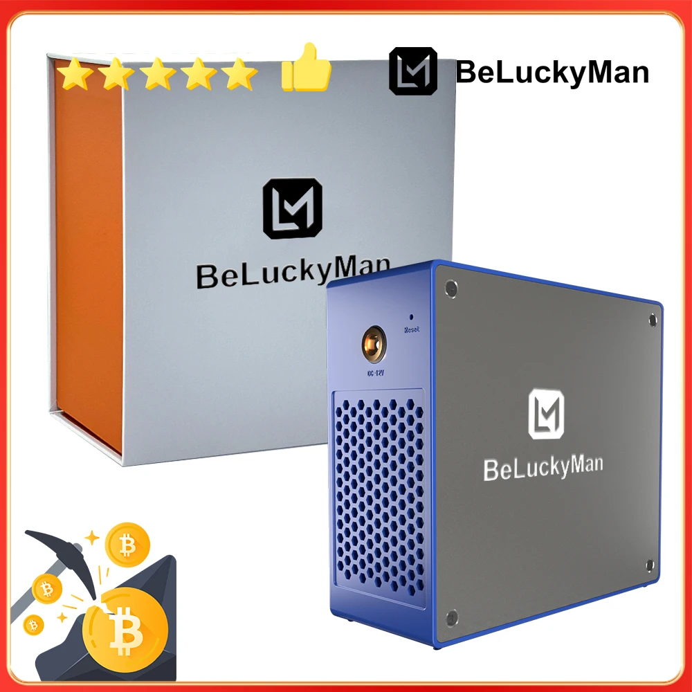 Imagem -06 - Máquina de Mineração Btc Lv07 Crypot Solo Miner Btc Bch Bsv Dgb Wifi 1tgh s Sha256 Bm1366 Mineração Asic