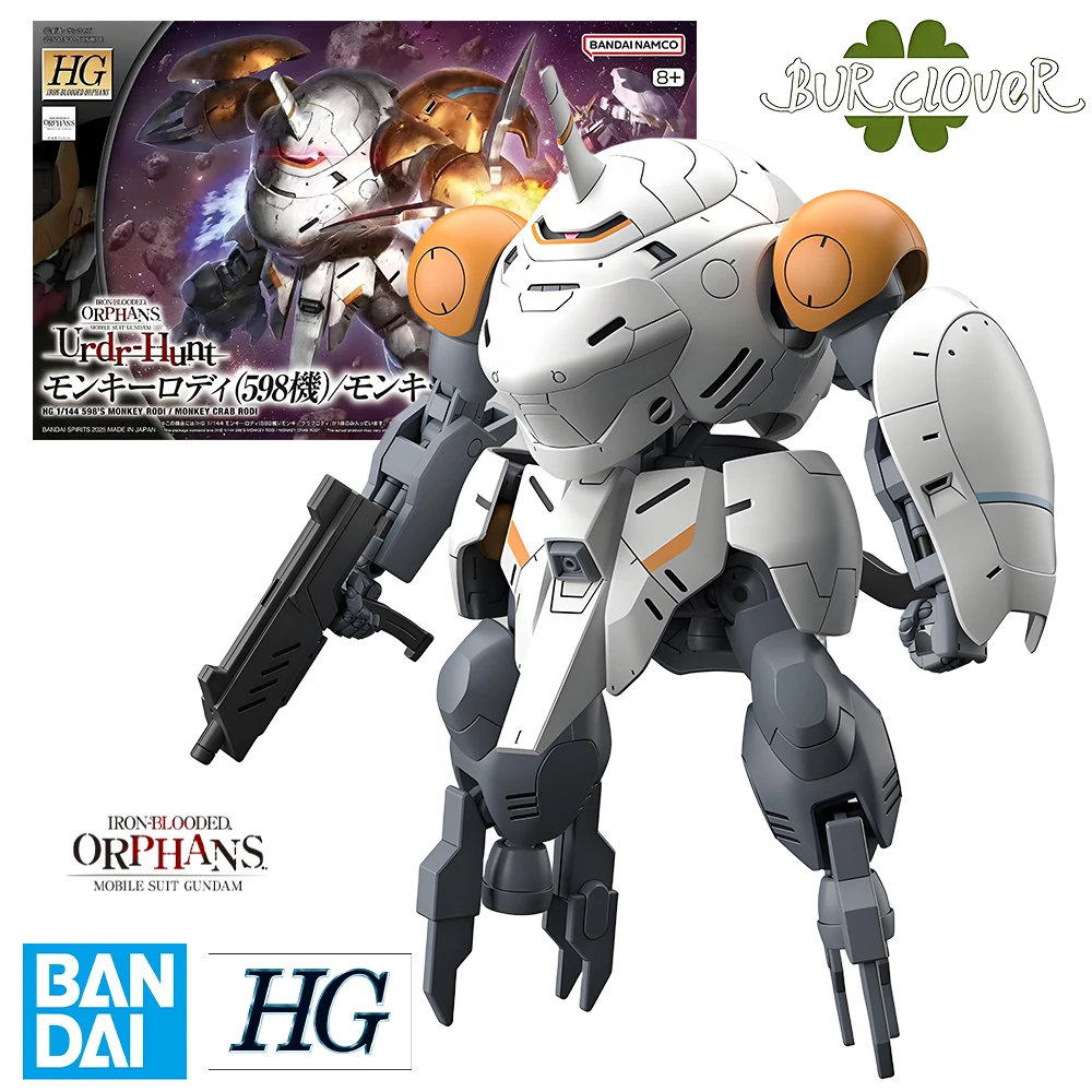 

Оригинальная сборная модель BANDAI GUNDAM HG 1/144 598'S MONKEY RODI / MONKEY CRAB RODI, фигурки героев аниме, сборные игрушки
