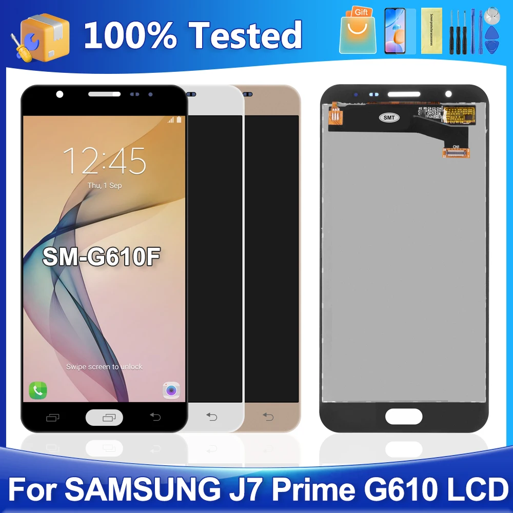 5.5\'\'J7 Prime For Samsung For G610 G610F G610Y G610M G610 LCD Display Touch Screen Digitizer Assembly Replacement