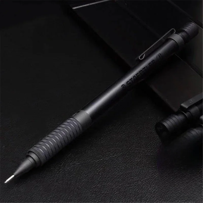 Ołówek automatyczny Staedtler 925 35-03B, 0,3/0,5/2,0 mm, ołówek automatyczny do rysowania, cały czarny — zdjęcie produktu 6