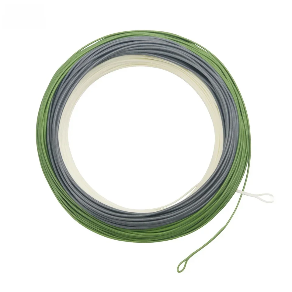 Maximumcatch 90ft 3/4/5/6wt prawdziwe Troutlite podwójny stożek pływający Fly Fishing linia z 2 spawane pętle żyłka — zdjęcie 2