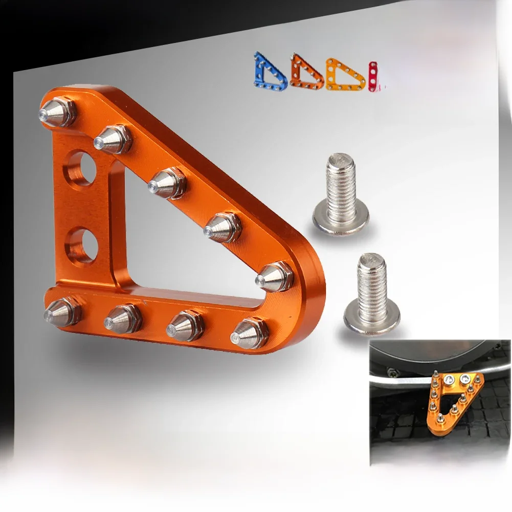 AliExpress Motorcycle Accessories Bike CNC Rear Brake Pedal Step Tips Plate For KTM XC XCF XCW SX SXF EXC EXCF TPi 6D 250 300 350 2017-2023
