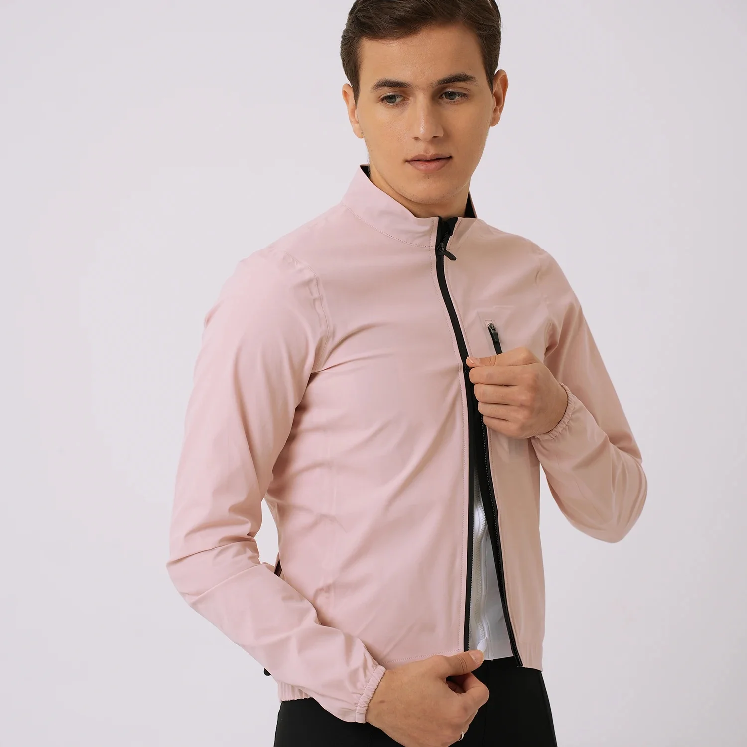 AliExpress SPEXCEL New All Season Cycling Rain Jacket Windproof & Waterproof Technology 3-layer Fabric Cycling Gear two way waterproof zip