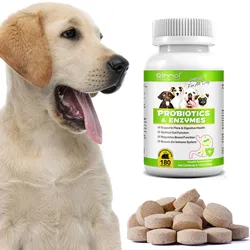 Probiotics and Enzymes Suitable for All Dogs Regulates Bowel Function Boosts the Immune System Supports Flora & Digestive Health