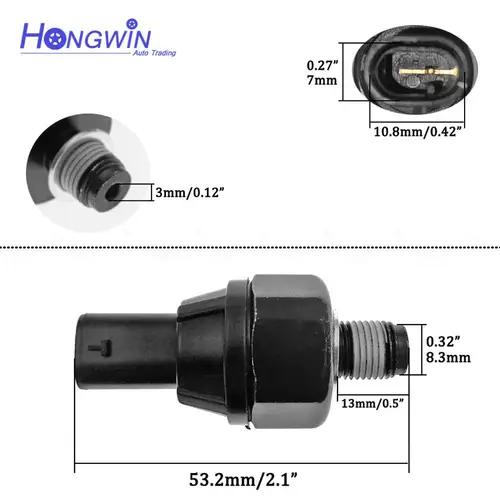 Imagen 2 del producto Interruptor de presión de aceite de motor para Chevrolet Spark, 25183128, 96985635, 24580010, PS754, PS621, 1S12030, 2013-15, L4, 1.2L