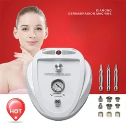 Facial Diamond Dermoabrasão Machine Mini spray de água, esfoliação, remover cravos e rugas, moedor de pele