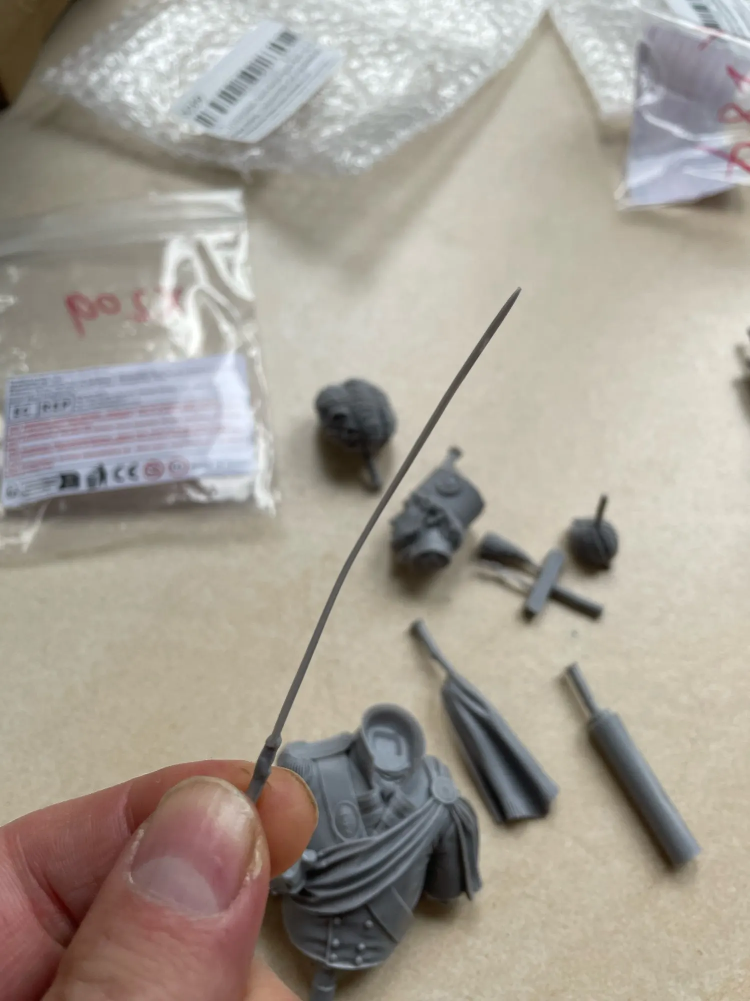 Buyer photo of this resin kit