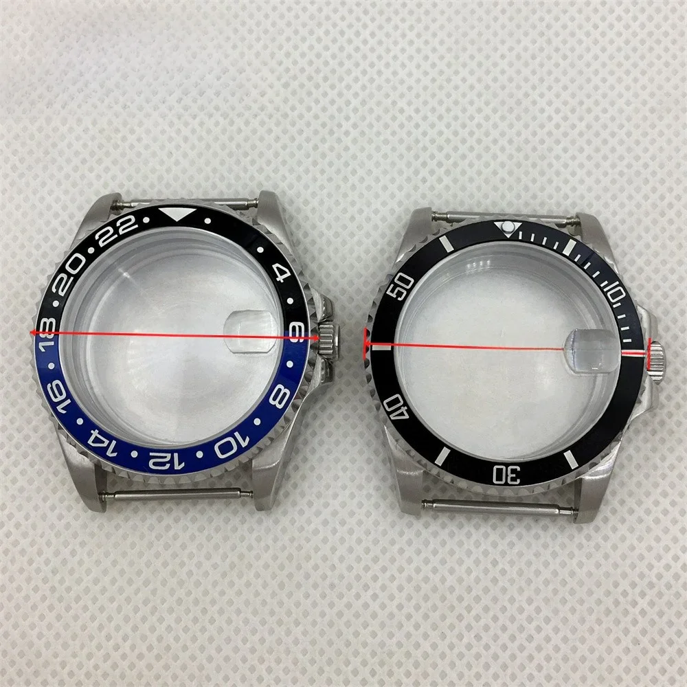BLIGER 36mm 38mm obudowa dla nurka stal nierdzewna 316L szafirowe szkło ceramiczna ramka pasuje do mechanizmu NH34 NH35 NH36 PT5000 ETA2824 — zdjęcie 2