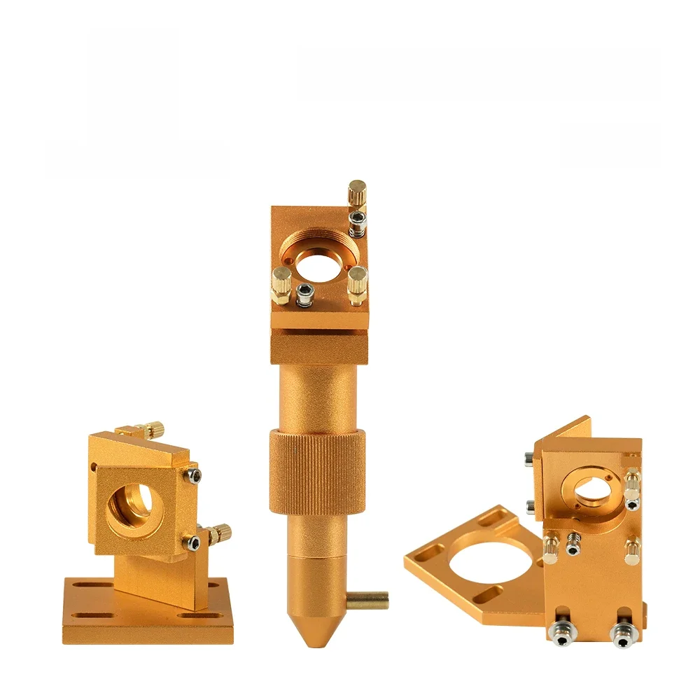 Zestaw głowic laserowych CO2 Cloudray serii K D12 18 20 FL50.8mm Obiektyw w kolorze złotym do maszyny do grawerowania laserowego 2030 4060 K40 — zdjęcie 2