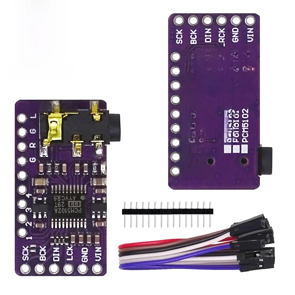 Interface I 2S Pcm5102a Dac Decoder GY-PCM5102 I 2S Speler Module Voor Raspberry Pi Phat Formaat Board Digitaal Pcm5102 Audio Board - afbeelding 2