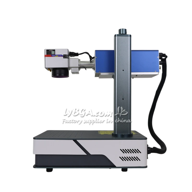 سطح المكتب المحمولة الأشعة فوق البنفسجية راي الضوء البارد الأرجواني UV 3 واط 5 واط 10 واط CRS آلة الوسم بالليزر للخشب غير المعدني الاكريليك الجلود