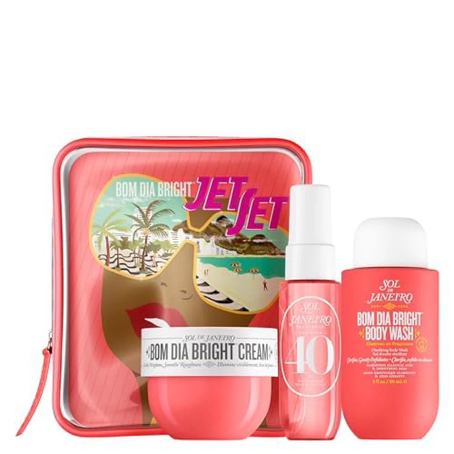 

Sol de Janeiro Cheirosa Perfume Mist Gift Set – Tropical Dragon Fruit, Lychee, Vanilla & Musk Scent, Refreshing Hair & Body Fragrance, Perfect Present for Women, Summer-Ready Aroma