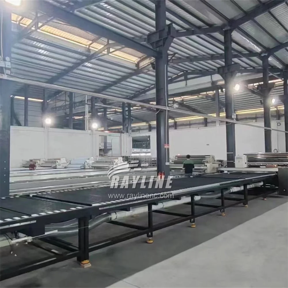 Automatic CNC Fabric Cutting Machine – Industrial Textile Cloth Cutter for Garment Leather Apparel Production