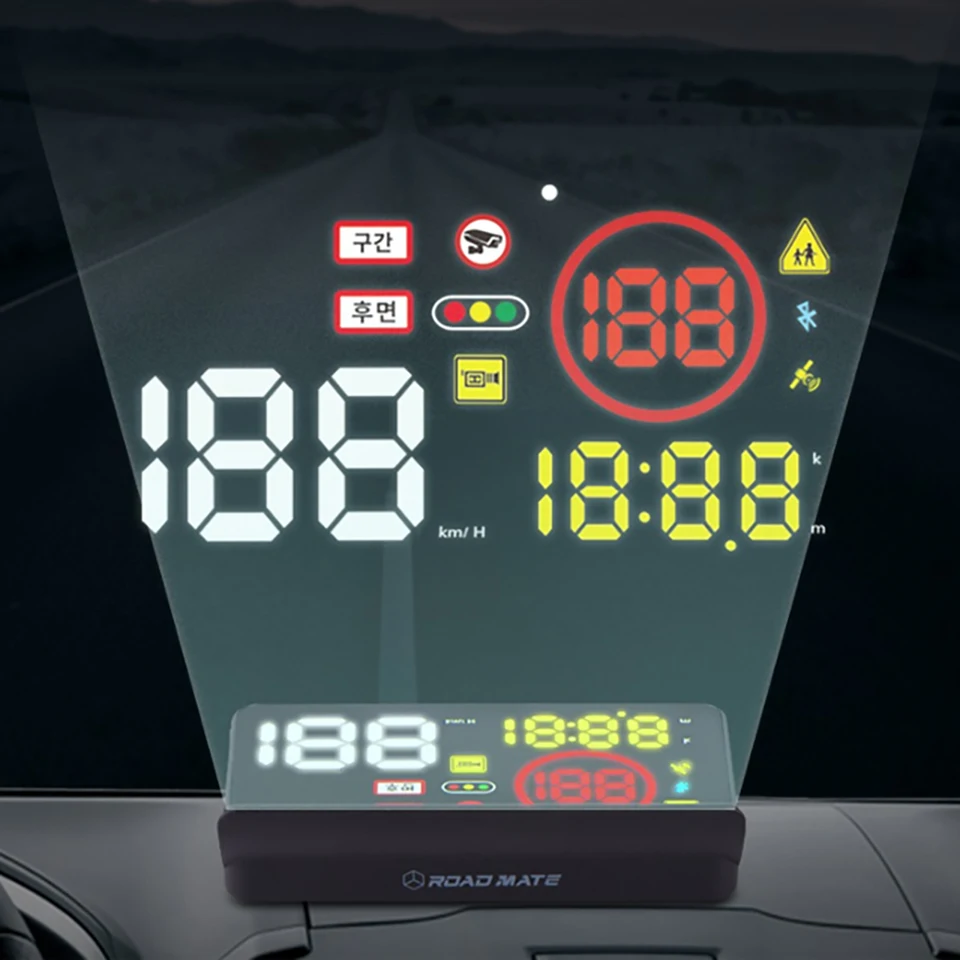 Speed Camera Alert Car Gps Hud Head up Display 썸네일 4
