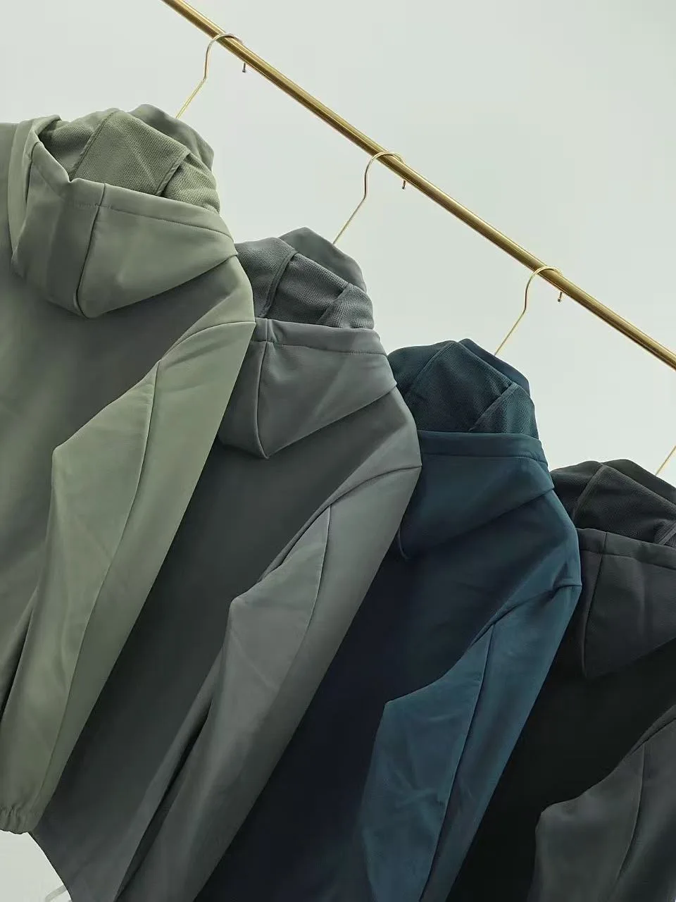 

2025 New Style Men Jacket Solid Color Simple Fashion All-match Windproof Soft Plus Velvet Reflective Men